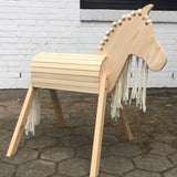 Wooden horse Flocky