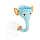 Elephant scooping game in blue for the bathtub 