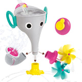 Elephant scooping game in gray for the bathtub 