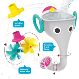 Elephant scooping game in gray for the bathtub 