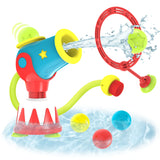 Magic water cannon with balls 