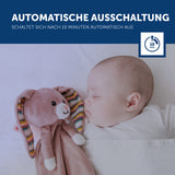 Becky der Hase in Rosa - Kuscheltuch mit Soundmodul