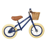 FIRST GO! Balance bike in dark blue 