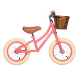 FIRST GO! Balance bike in coral 