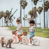 FIRST GO! Balance bike in coral 