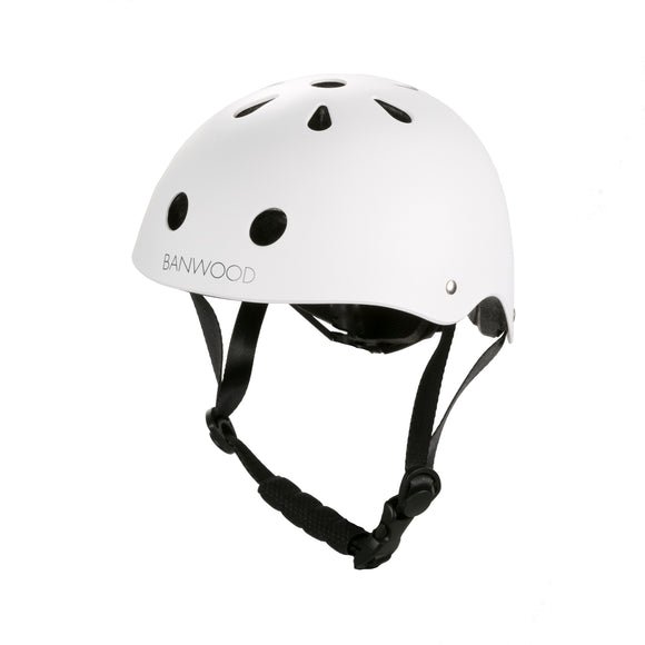 Banwood bicycle helmet in white