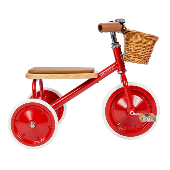 Dreirad in Rot von Banwood