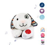 Dex the dog - cuddly toy with heartbeat simulation 