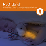 Bo der Hase - Kuscheltier, Nachtlicht und Spieluhr