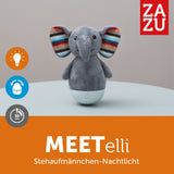 Elli der Elefant - Stehaufmännchen-Nachtlicht