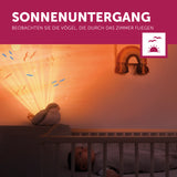 Shally der Vogel - Sonnenuntergangsprojektor