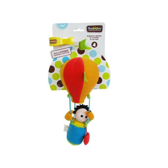 Gripping game balloon with clip