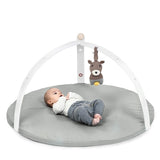 Baby Spyder play arch made of wood in white 