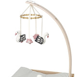 BabyAmuse mobile holder in natural for the changing table 