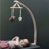 BabyAmuse mobile holder in natural for the changing table 