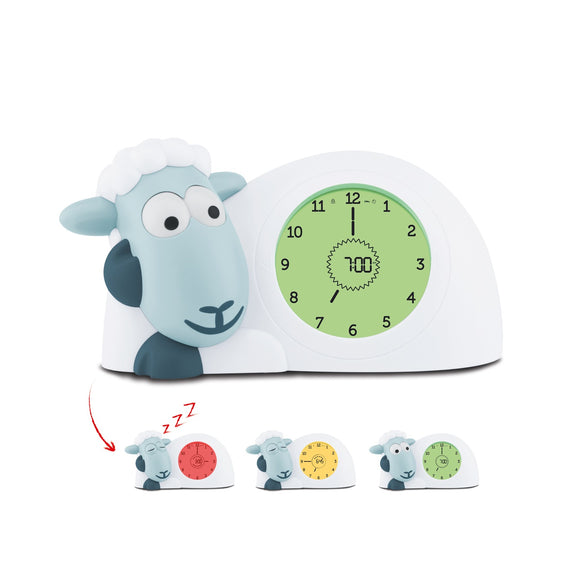 Sam das Schaf in Blau - Schlaftrainer, Uhr, Wecker und Nachtlicht