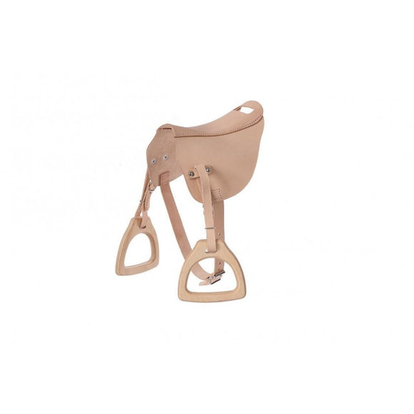Saddle for small riding animals 