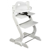 White wooden high chair from Tissi