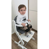 White wooden high chair from Tissi