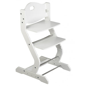 White wooden high chair from Tissi