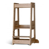 Felix learning tower in natural oak 