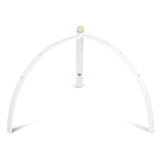 Baby Spyder play arch made of wood in white 