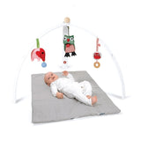 Baby Spyder play arch made of wood in white 