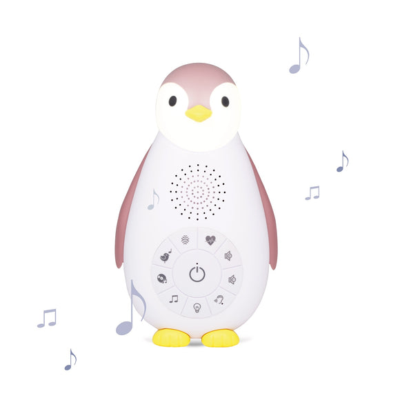 ZOE der Pinguin in Rosa – Musikbox mit Nachtlicht